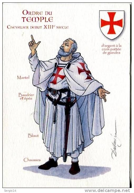 Imagen de un Caballero Templario